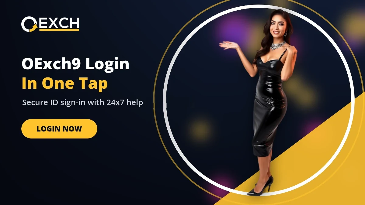 OExch9 ID login banner with a login now button for GoExch9 ID holders
